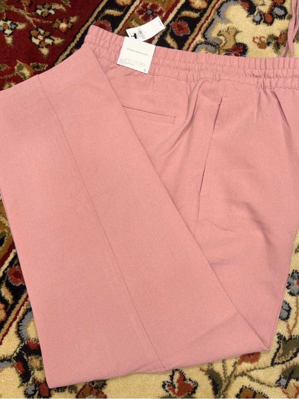 Banana Republic High-Rise Elastic-Waist Pants